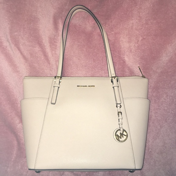 Michael Kors Pink JetSet “Large” Tote